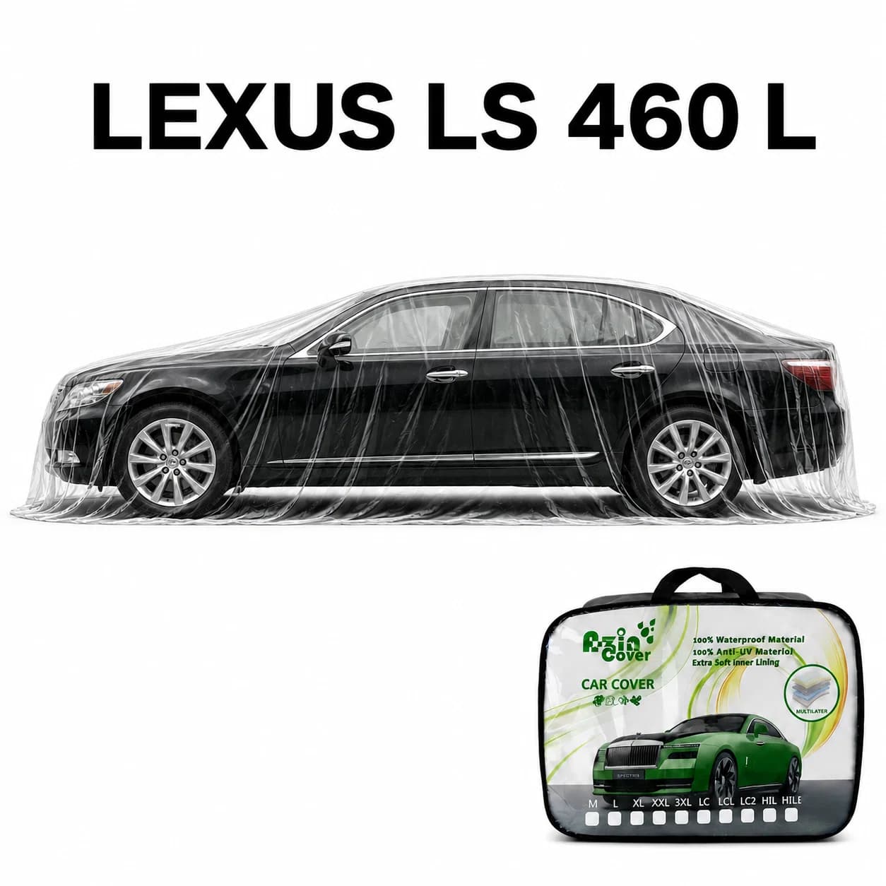 چادر 4 فصل چند لایه لکسوس Ls 460 L آذین روکش