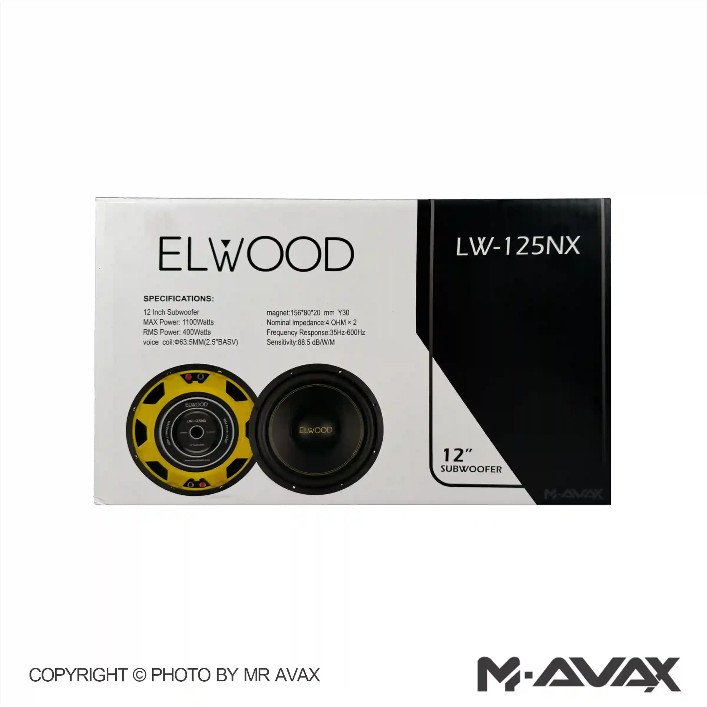 ساب ووفر 12 اینچ الوود LW-125NX — تصویر ۲