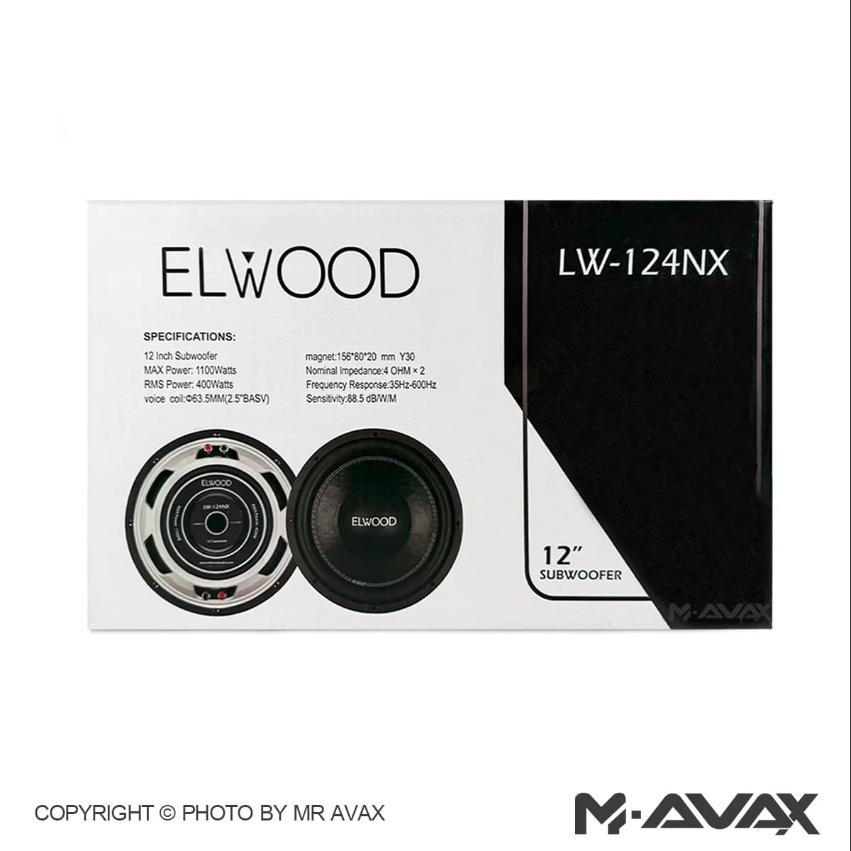 ساب ووفر 12 اینچ الوود LW-124NX — تصویر ۲