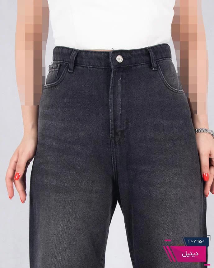 شلوار جین دخترونه رگولار/THREEJEAN/22323 — تصویر ۲