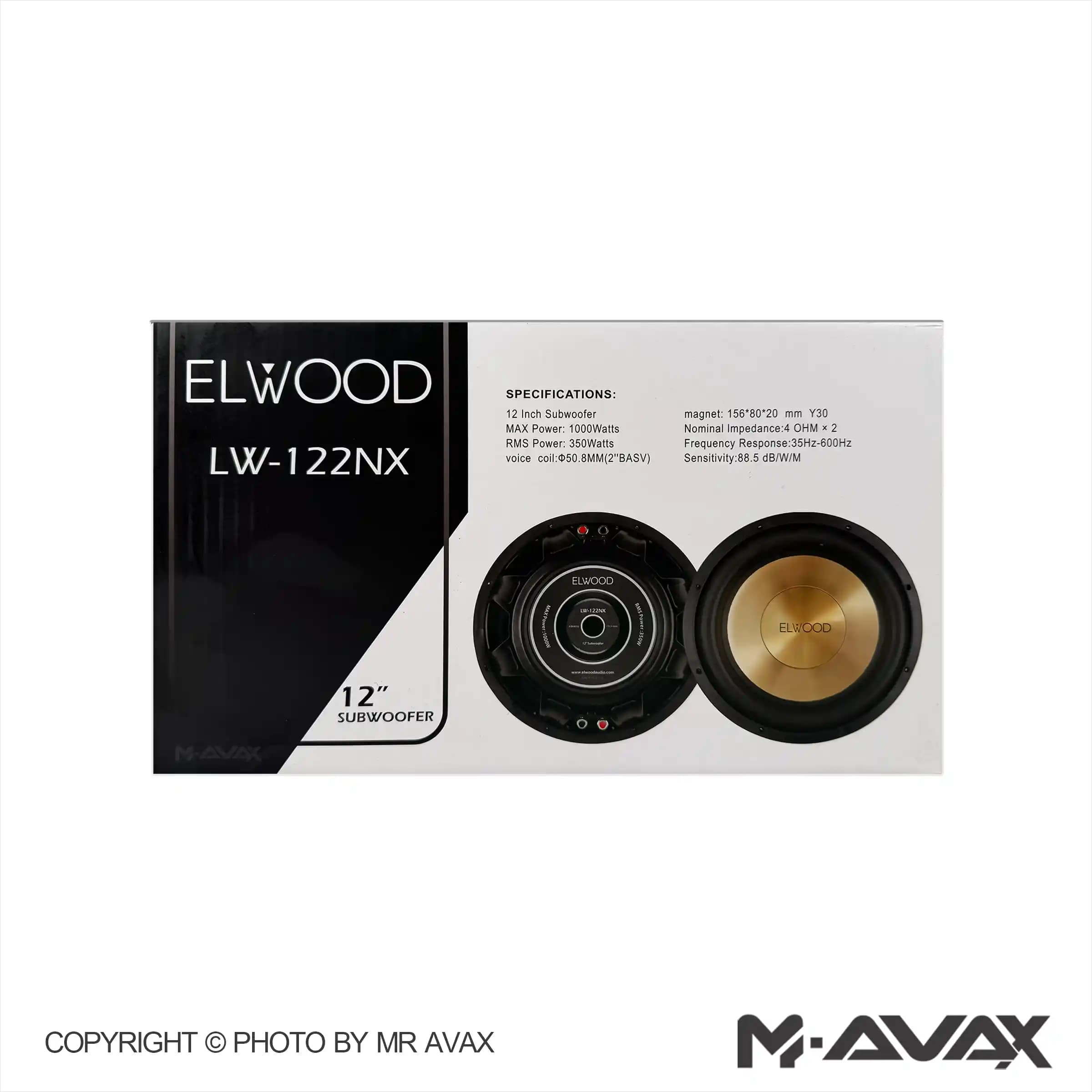ساب ووفر 12 اینچ الوود LW-122NX — تصویر ۲