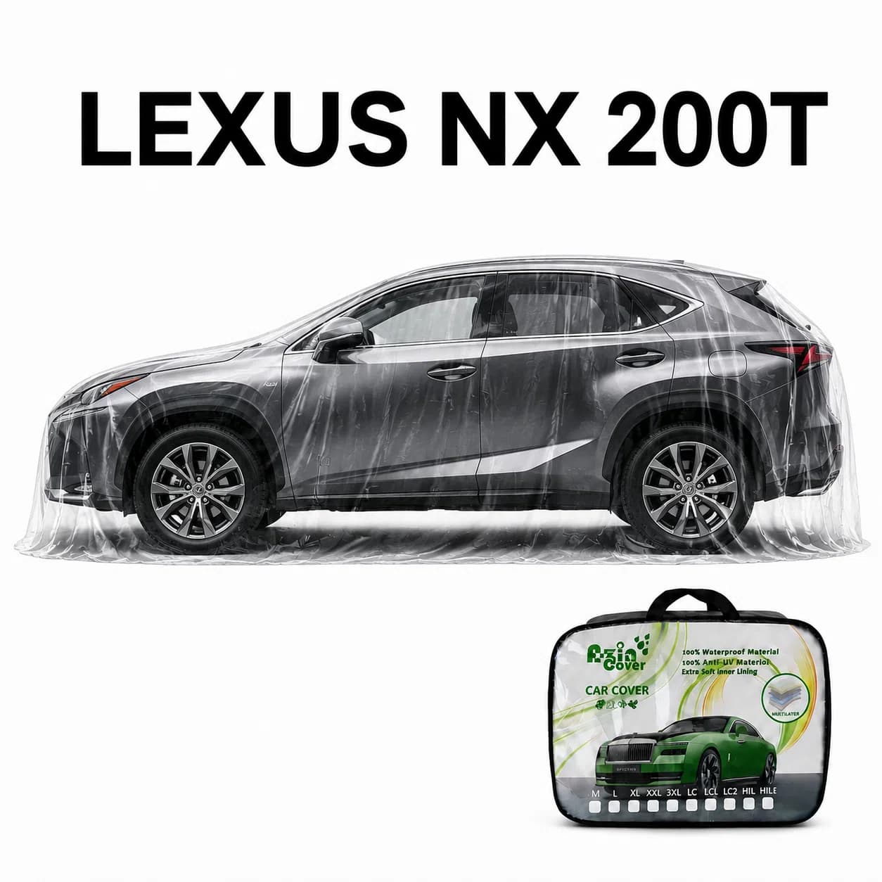 چادر 4 فصل چند لایه لکسوس NX 200 T آذین روکش