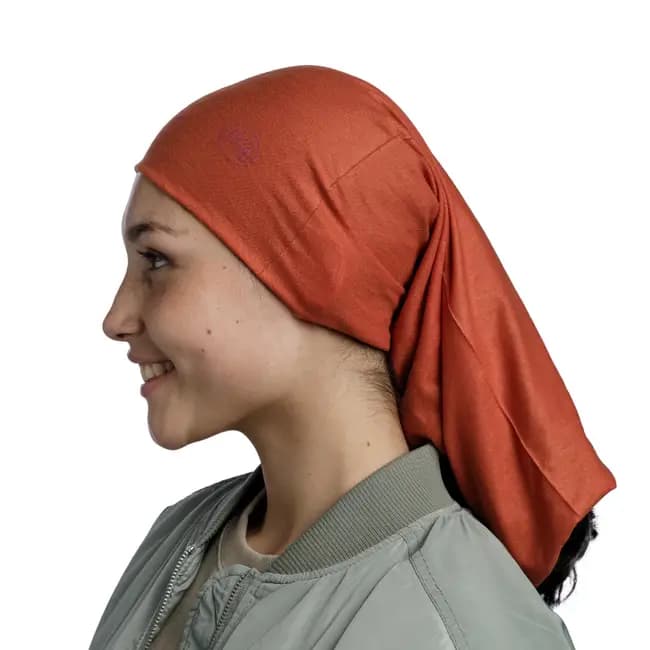 دستمال سر باف Buff Original EcoStretch Solid Cinnamon — تصویر ۳