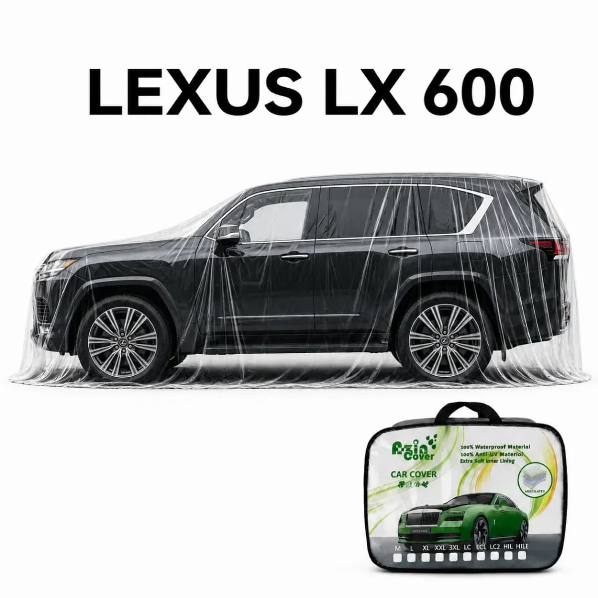 چادر 4 فصل چند لایه لکسوس LX 600 آذین روکش — تصویر ۹