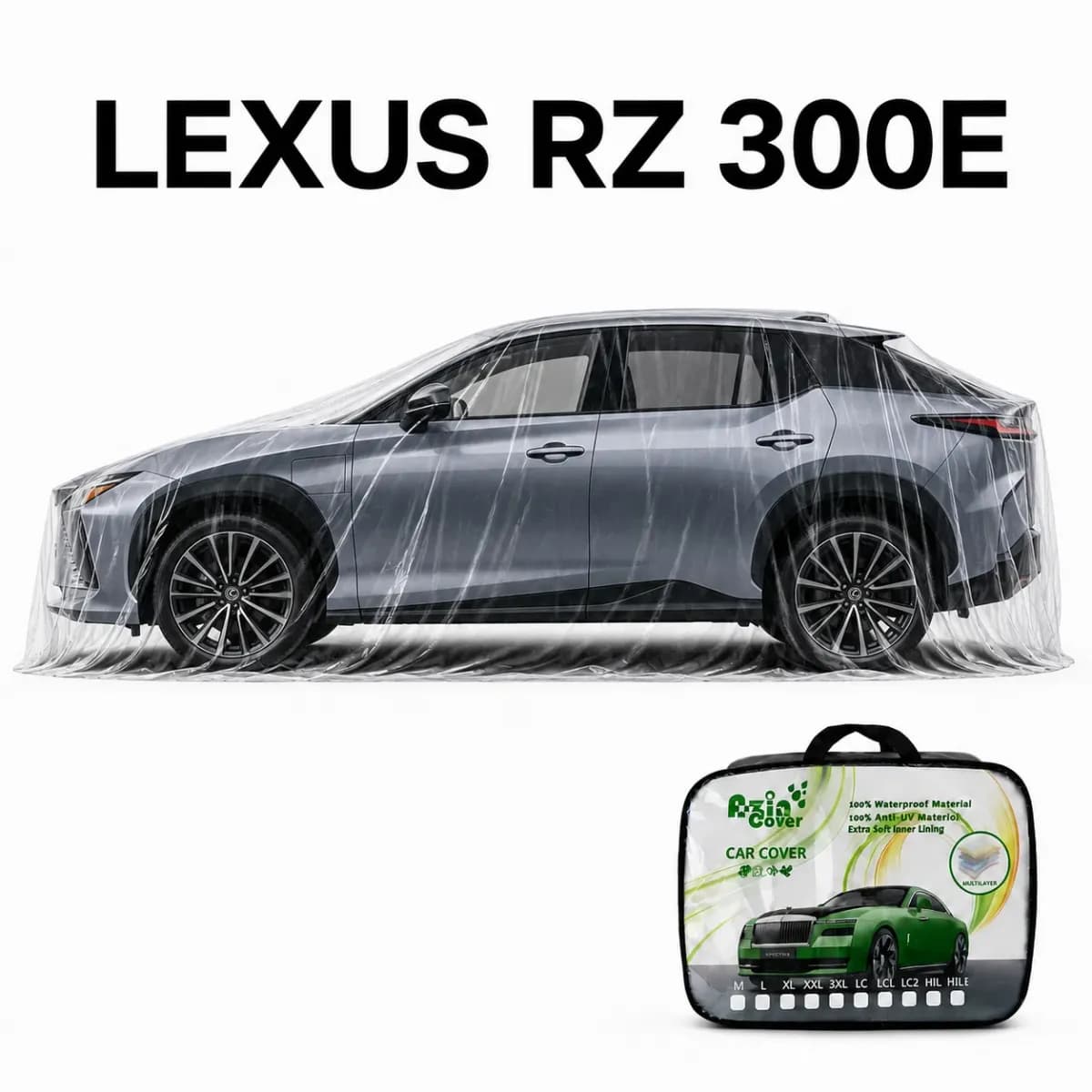 چادر 4 فصل چند لایه لکسوس RZ 300 E آذین روکش — تصویر ۹