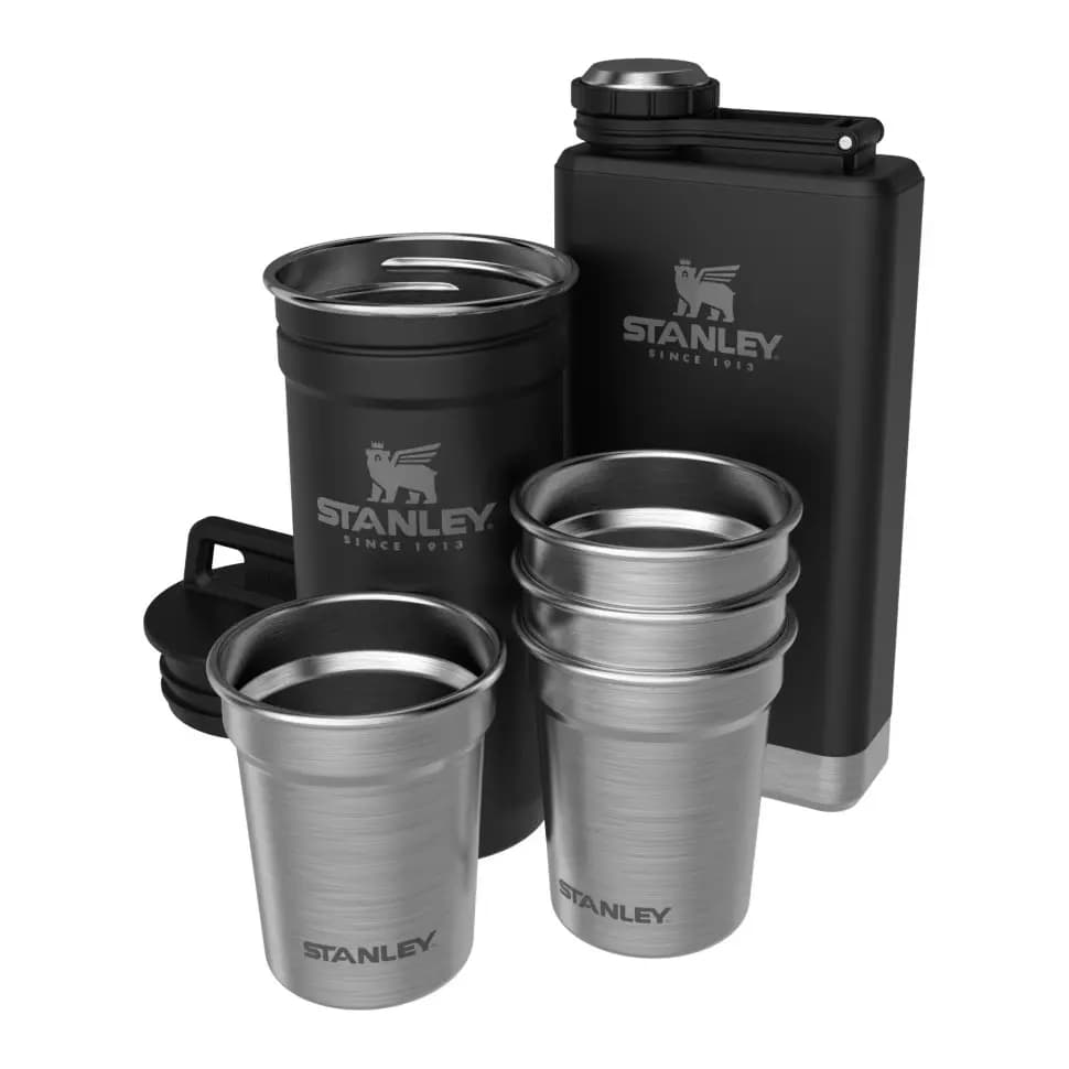 ست شات و قمقمه استنلی مدل Pre-Party Shot Glass + Flask — تصویر ۴