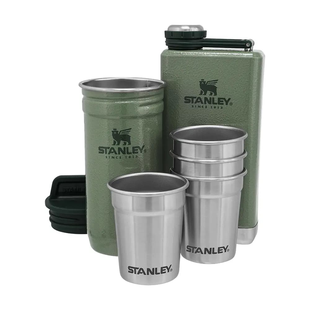 ست شات و قمقمه استنلی مدل Pre-Party Shot Glass + Flask