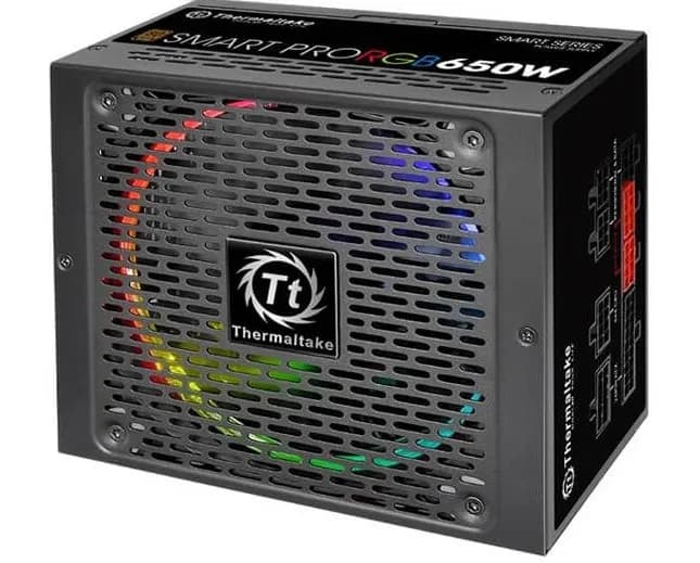 پاور 650 وات ترمالتیک Smart Pro RGB Bronze Full — تصویر ۲