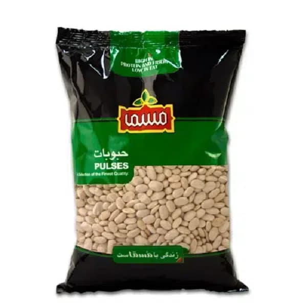 لوبیا سفید ممتاز مسما – 600 گرم