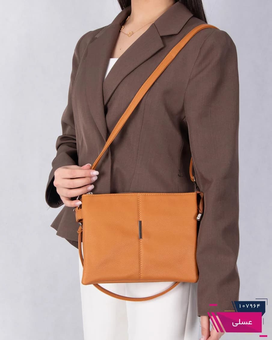 کیف وارداتی سه خونه یراق خطی OXIN 129 — تصویر ۲