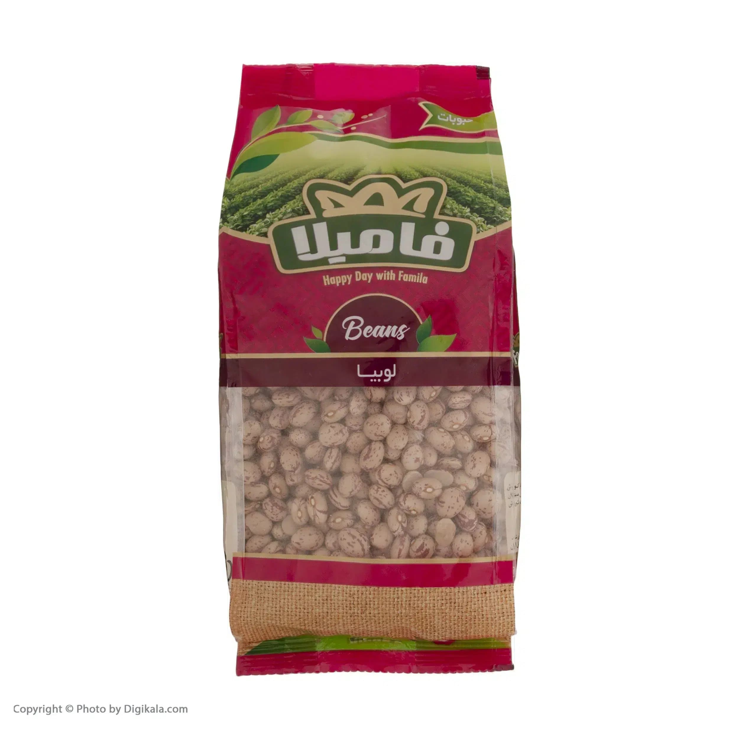 لوبیا چیتی فامیلا – 900 گرم — تصویر ۲
