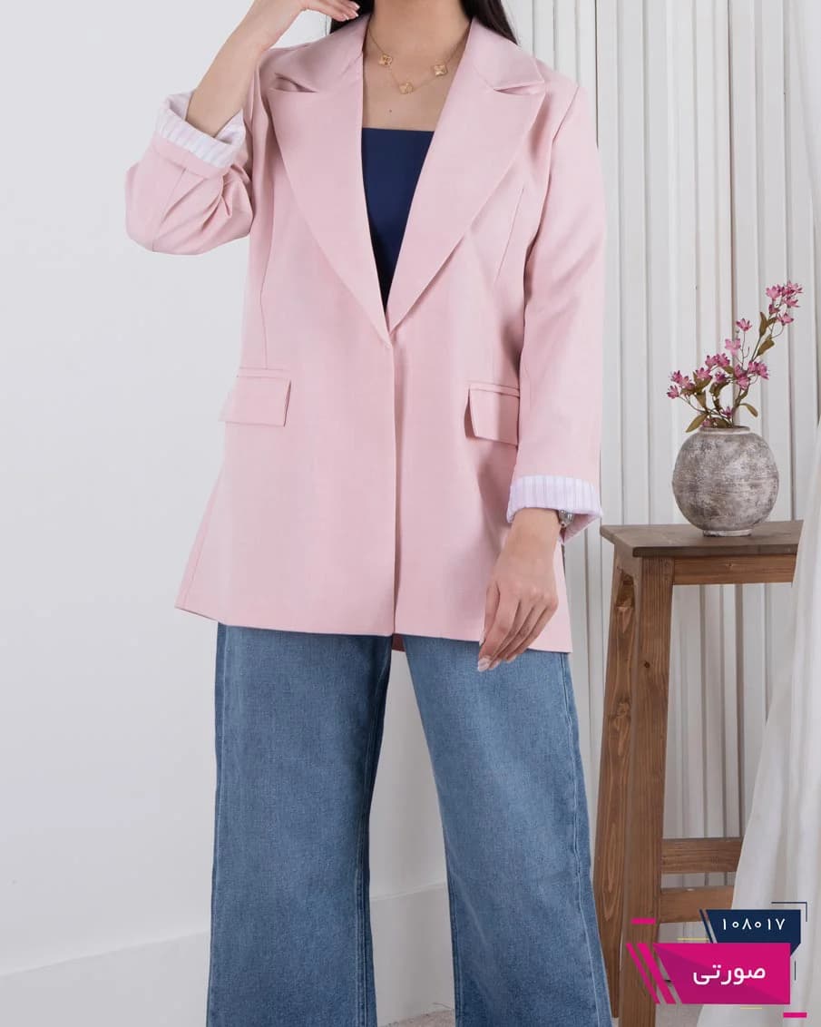 کت دخترونه آستین دوبل ZARA — تصویر ۷