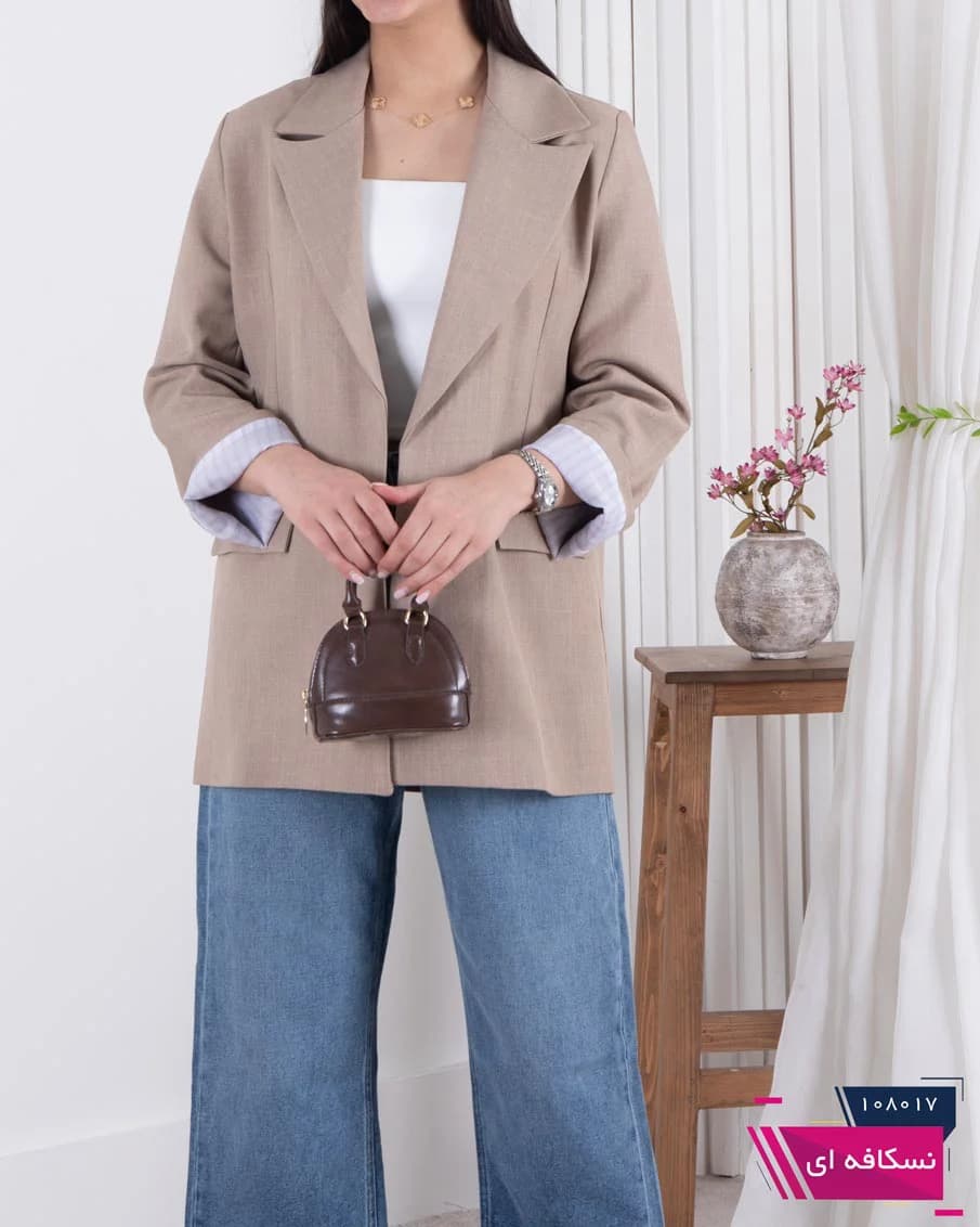 کت دخترونه آستین دوبل ZARA — تصویر ۲