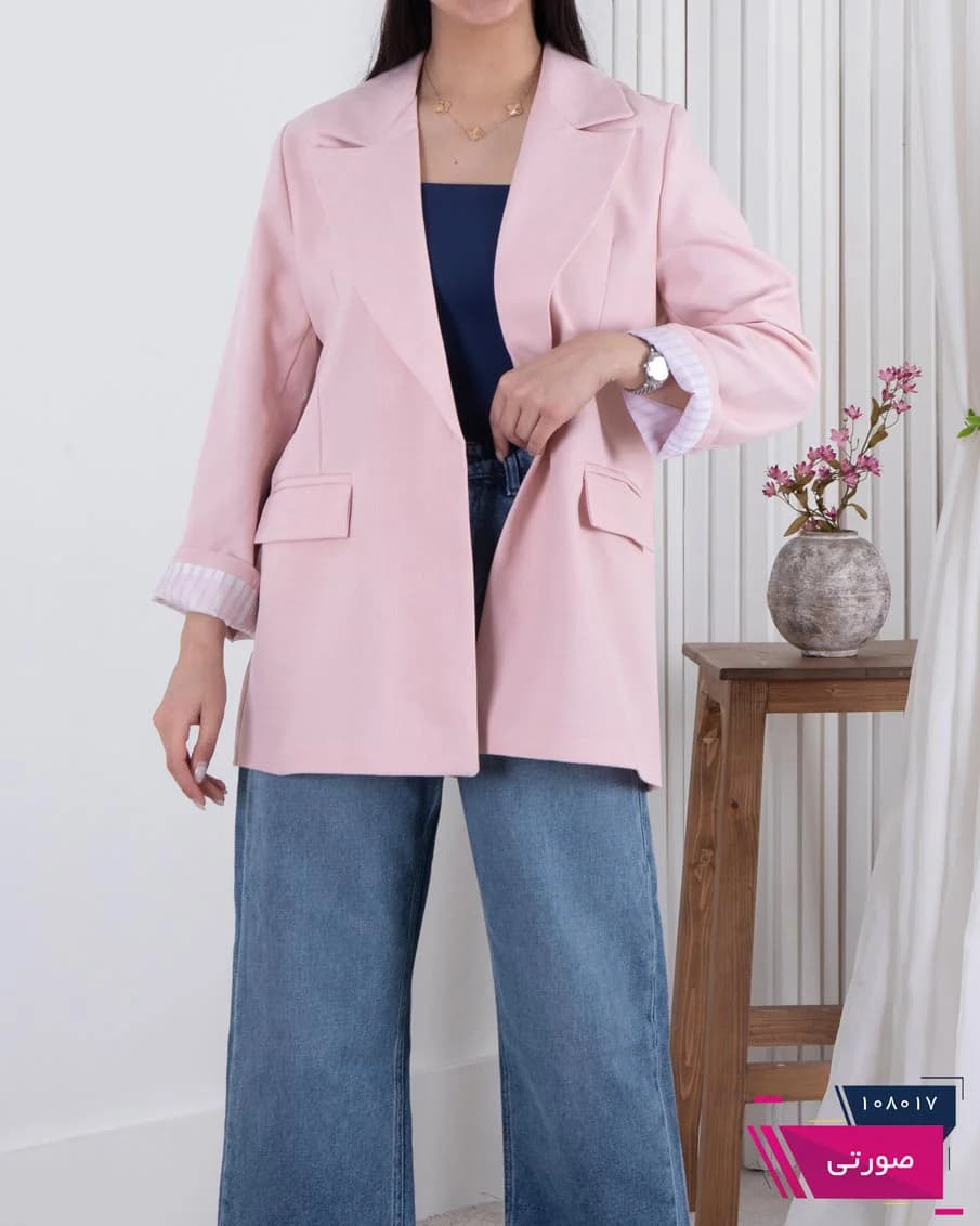 کت دخترونه آستین دوبل ZARA — تصویر ۶