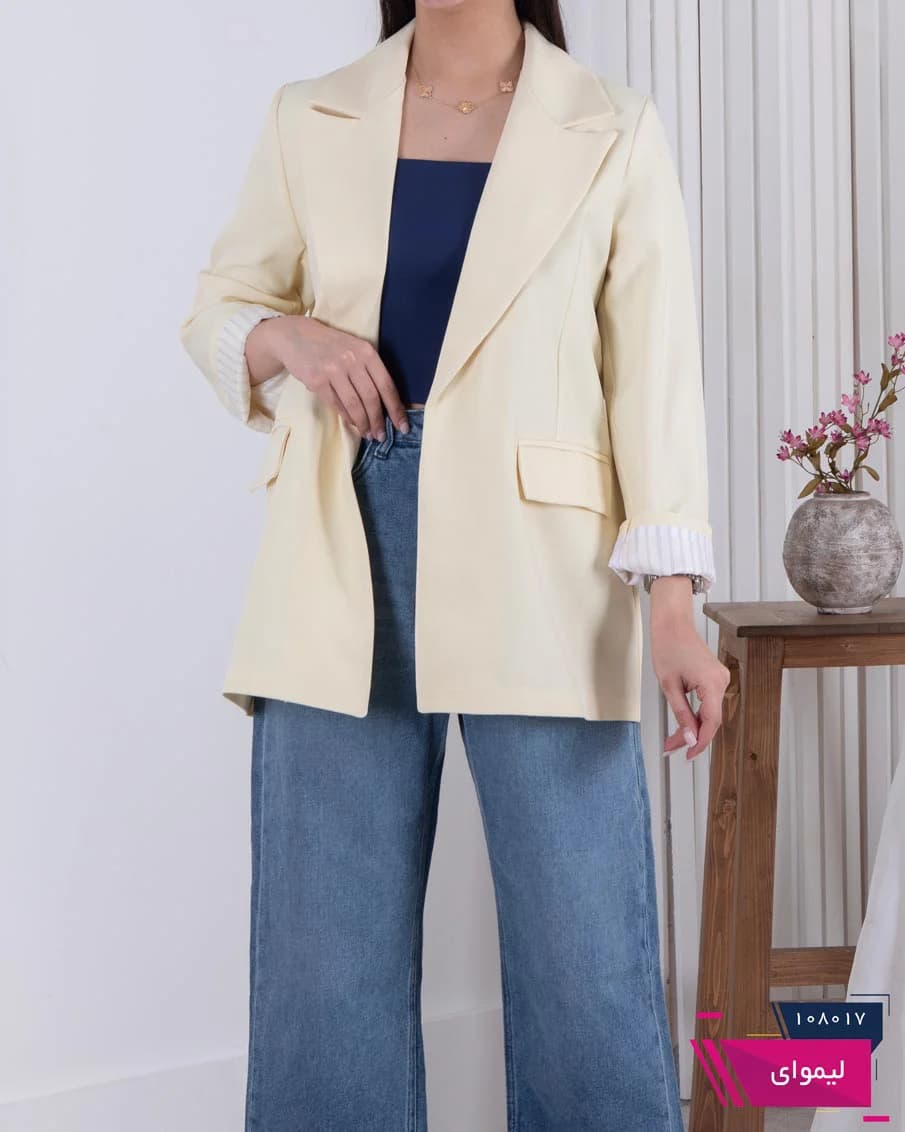 کت دخترونه آستین دوبل ZARA — تصویر ۸