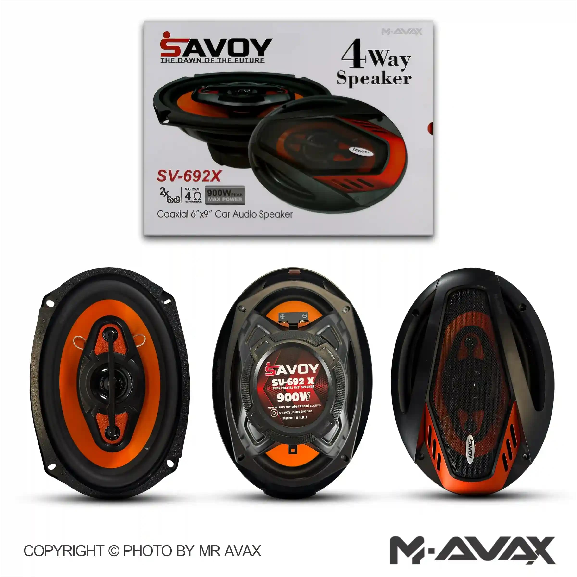باند بیضی 9*6 اینچ ساووی مدل SV-692X(دو عددی)