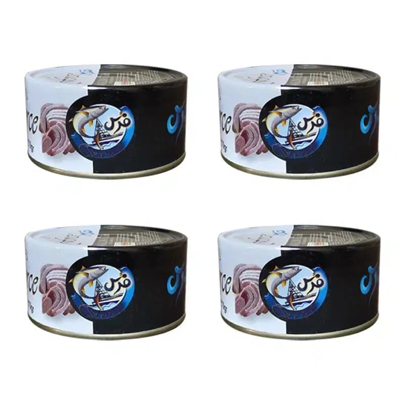 کنسرو ماهی تن در روغن فرس – 180 گرم بسته 4 عددی
