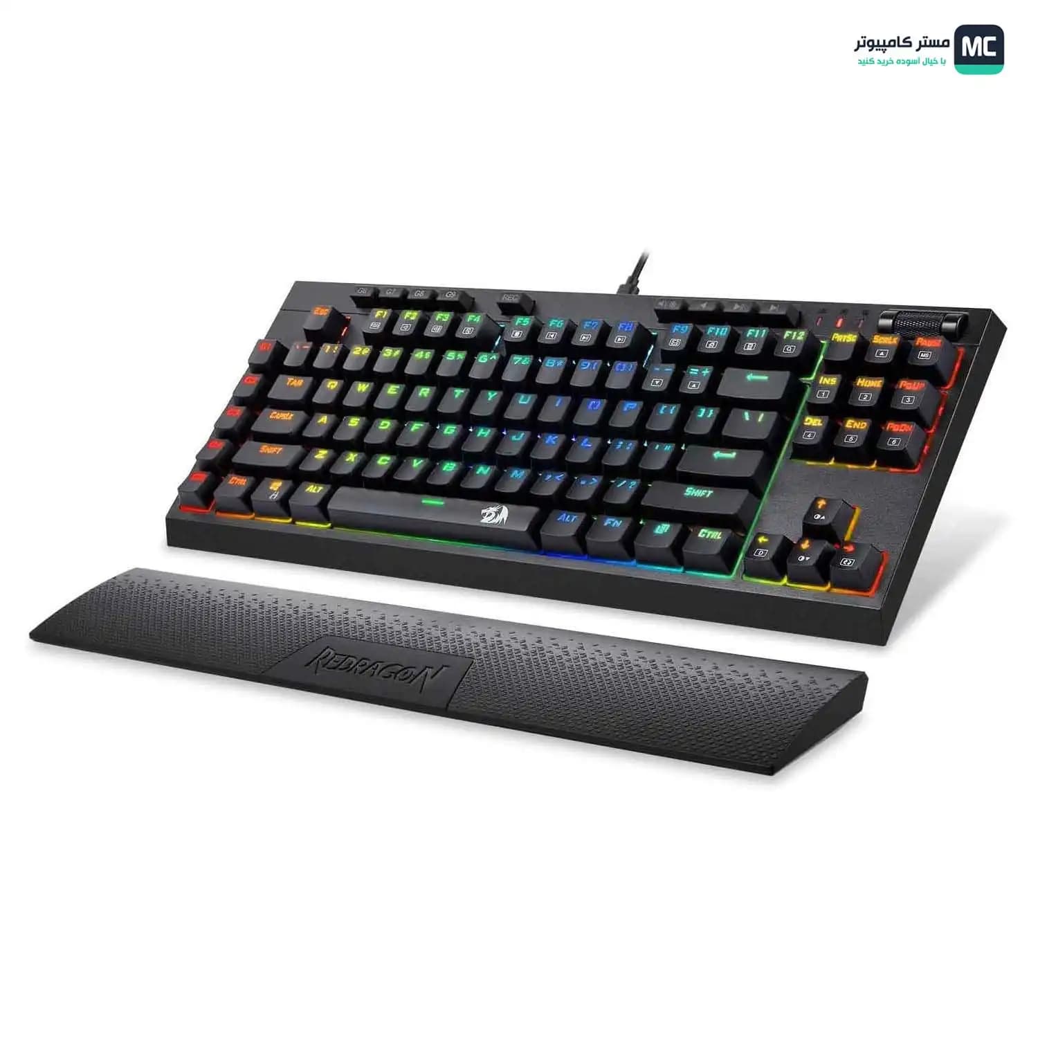 کیبورد مکانیکال گیمینگ ردراگون K588 Pro Broadsword RGB — تصویر ۸