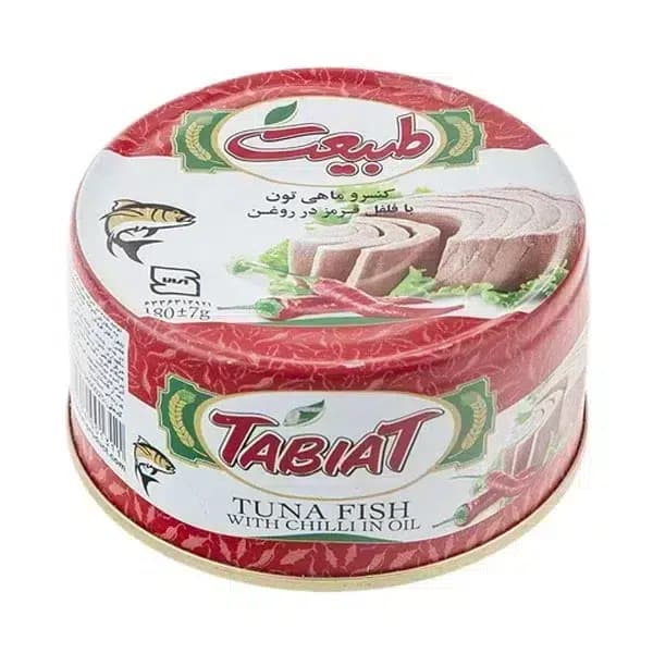 کنسرو ماهی تن با فلفل قرمز در روغن طبیعت – 180 گرم بسته 2 عددی — تصویر ۳