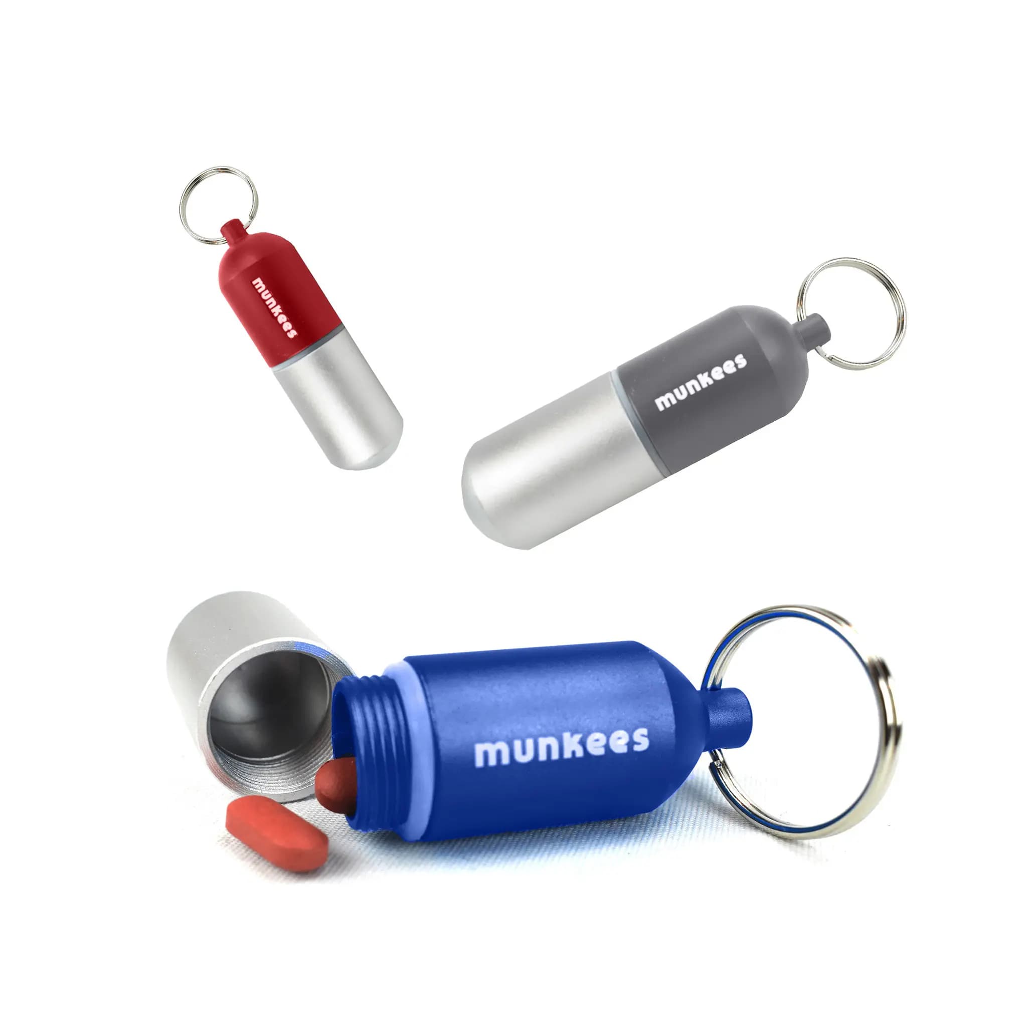جا کلیدی مانکیز Munkees Waterproof Capsule — تصویر ۳