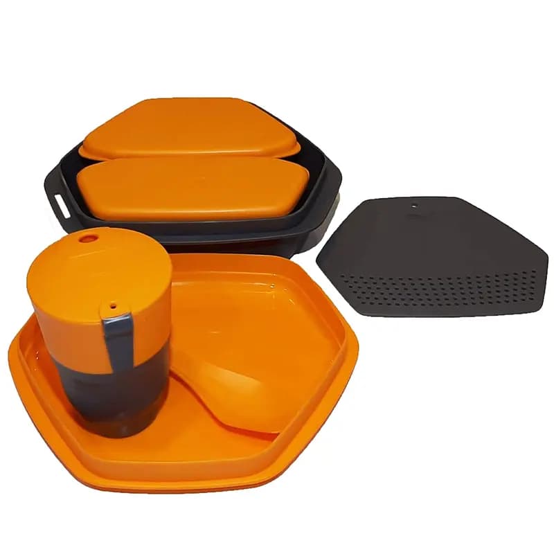 ست ظروف سفری کریویت Crivit Camping Dining Set — تصویر ۶