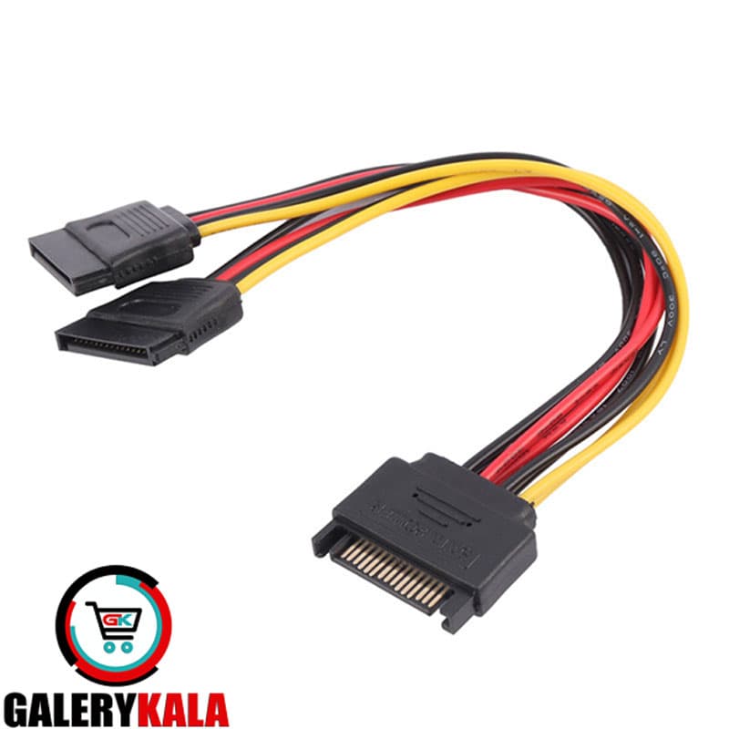 کابل برق 1 به 2 sata — تصویر ۲