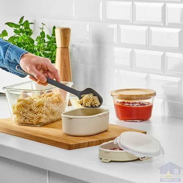 ظرف غذا 2 طبقه دربدار ایکیا مدل UTBJUDA