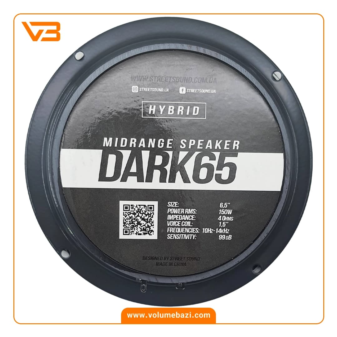 میدرنج 6.5 اینچ استریت ساند مدل DARK 65 — تصویر ۲