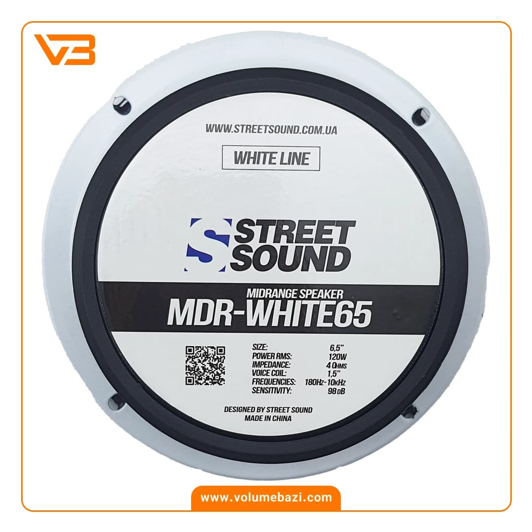 میدرنج 6.5 اینچ استریت ساند مدل MDR-WHITE 65 — تصویر ۲