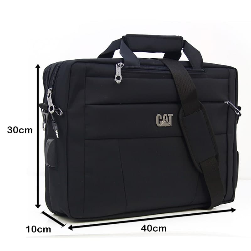 کیف کوله ای لپ تاپCATکد MS3277 با ضربه گیر 5 طرفه جداشونده لپ تاپ 15.6 اینچ — تصویر ۷