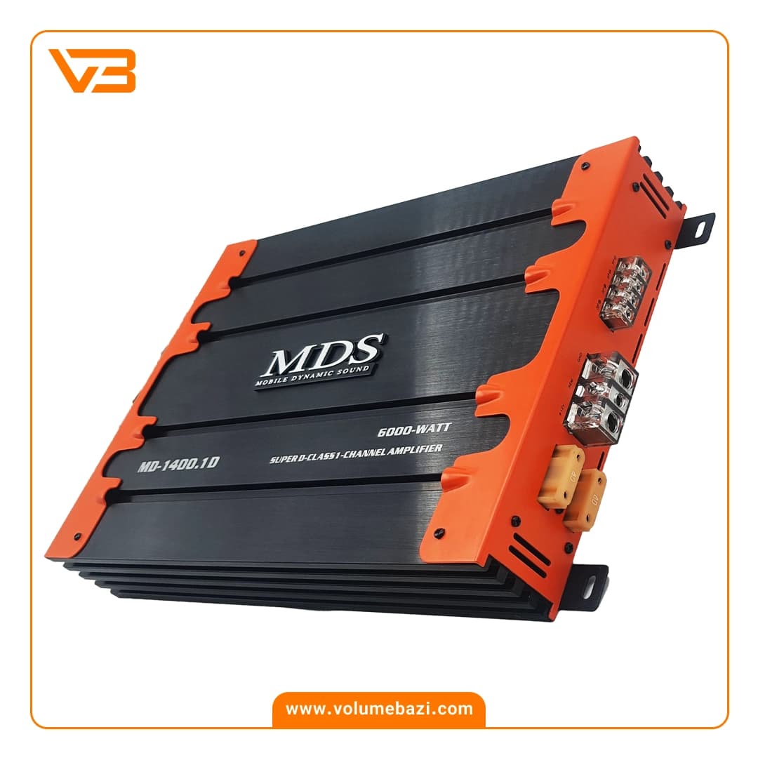 آمپلی فایر 1 کانال (مونو) ام دی اس مدل MD-1400.1D — تصویر ۲
