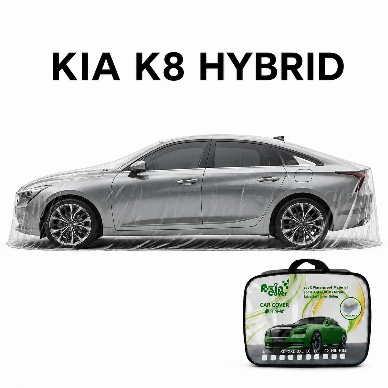 چادر 4 فصل چند لایه کیا هیبرید K8 آذین روکش