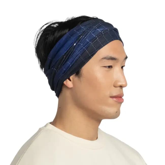 دستمال سر باف ‌Buff Original EcoStretch Neckwear Esei Ultramarine — تصویر ۳