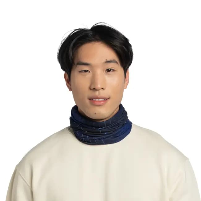 دستمال سر باف ‌Buff Original EcoStretch Neckwear Esei Ultramarine — تصویر ۴