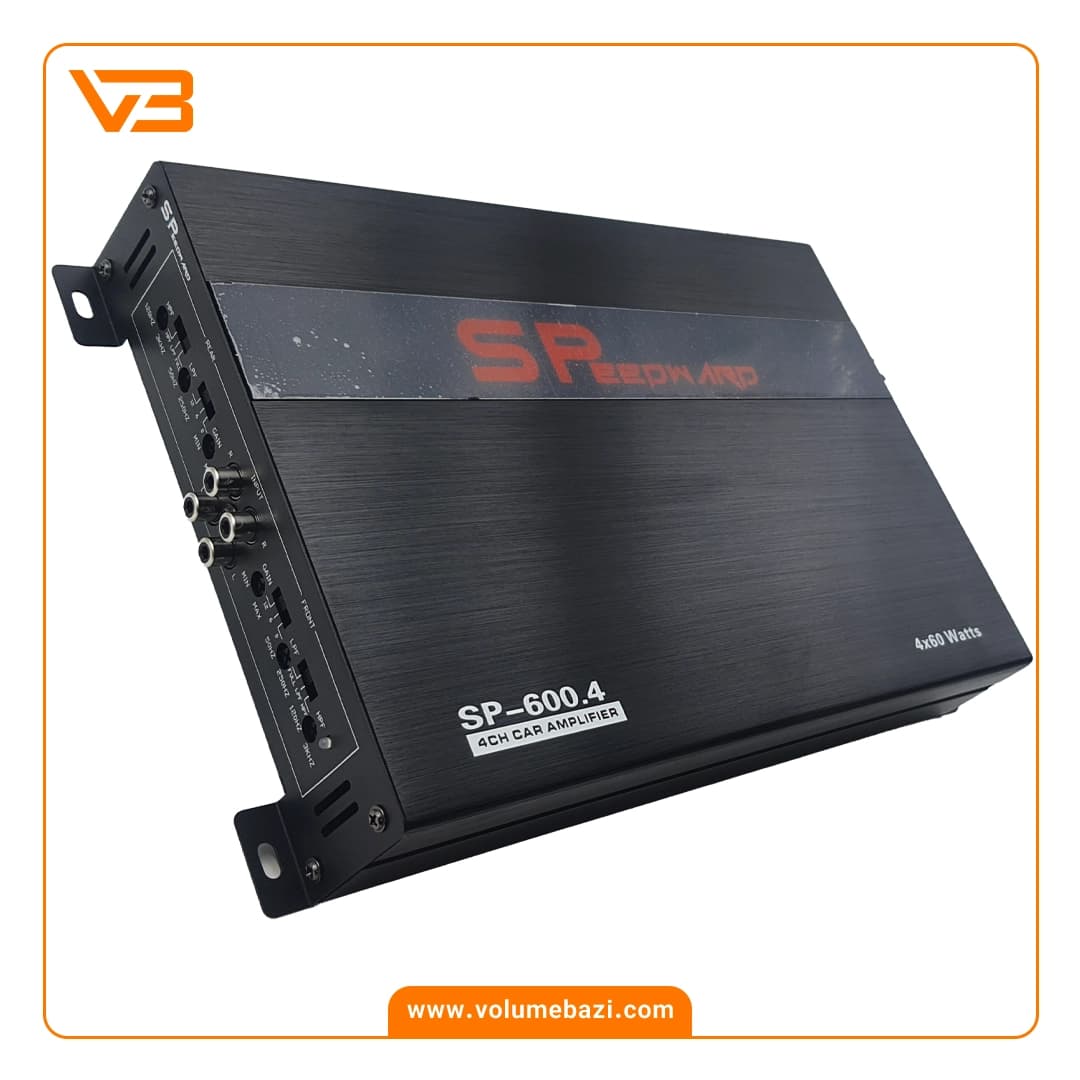 آمپلی فایر 4 کانال اسپید وارد مدل SP-600.4 — تصویر ۲