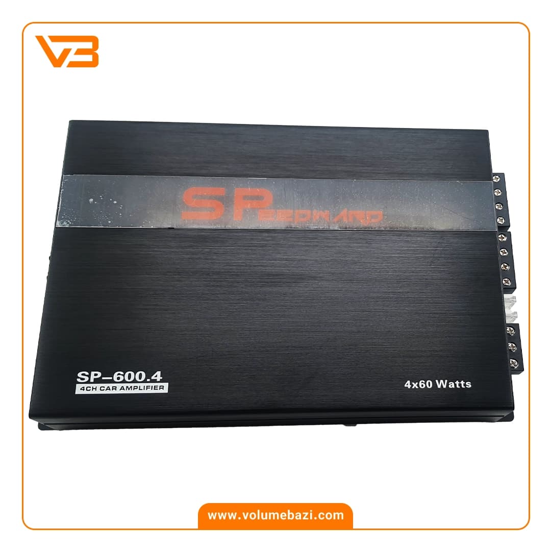 آمپلی فایر 4 کانال اسپید وارد مدل SP-600.4