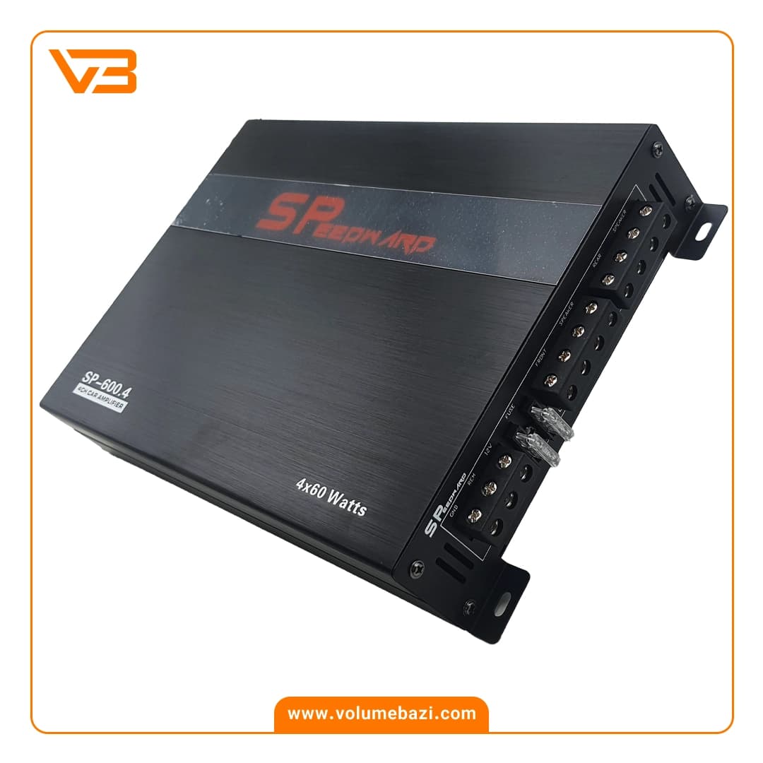 آمپلی فایر 4 کانال اسپید وارد مدل SP-600.4 — تصویر ۳