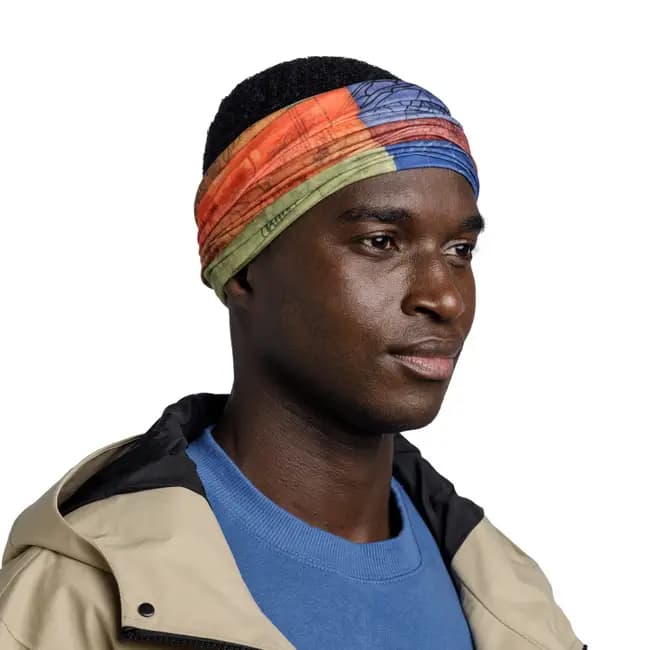 دستمال سر باف Buff Original EcoStretch Neckwear N-Temple Multi — تصویر ۳