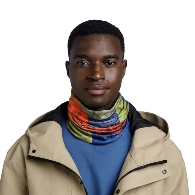 دستمال سر باف Buff Original EcoStretch Neckwear N-Temple Multi — تصویر ۲