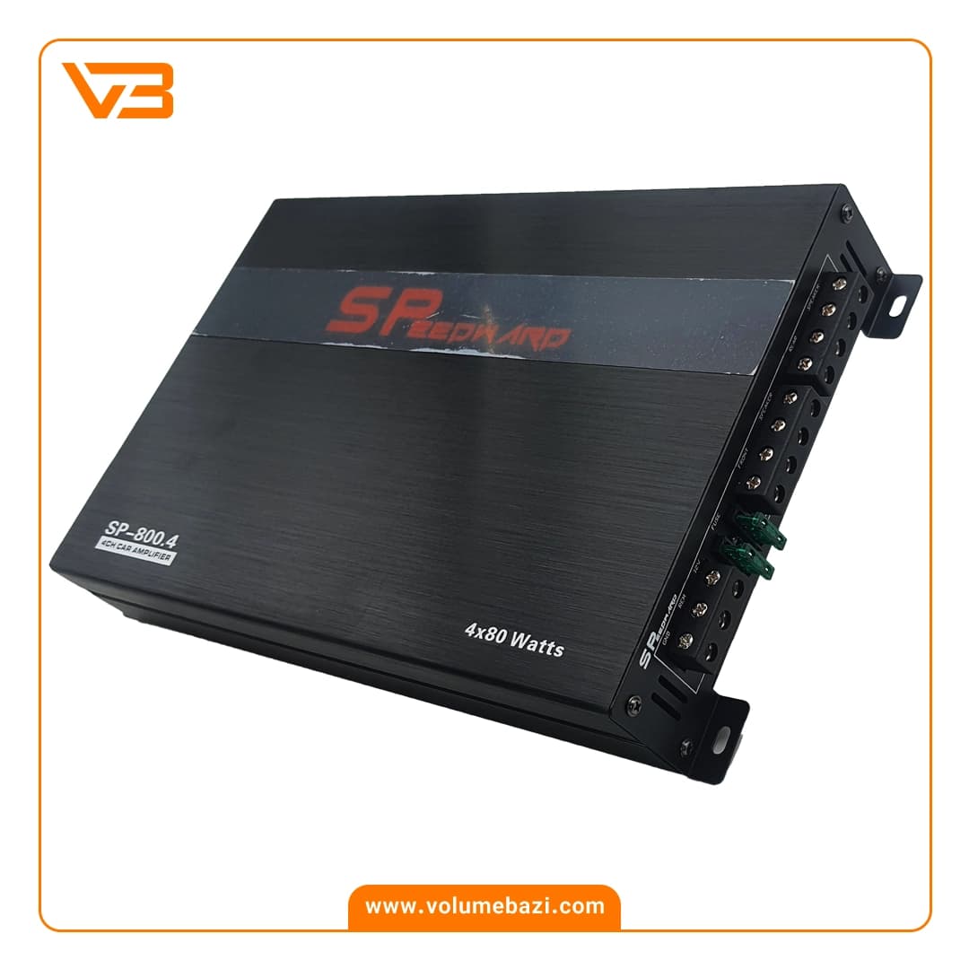 آمپلی فایر 4 کانال اسپید وارد مدل SP-800.4 — تصویر ۳