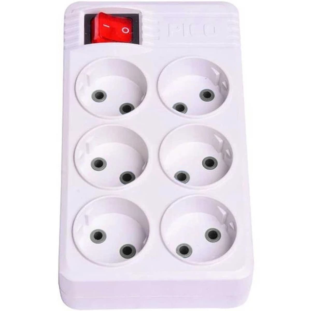 شش راهی برق پیکو با کابل 1.5 متری — تصویر ۲