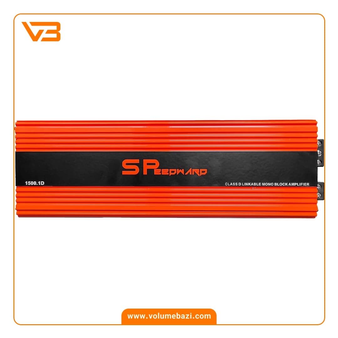 آمپلی فایر 1 کانال (مونو) اسپید وارد مدل SP-1500.1D — تصویر ۲