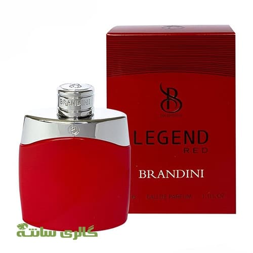ادوپرفیوم مردانه لجند رد LEGEND red برندینی BRANDINI حجم 33 میل