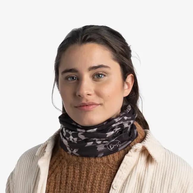 دستمال سر باف Buff Original EcoStretch Neckwear Dramak Black — تصویر ۳