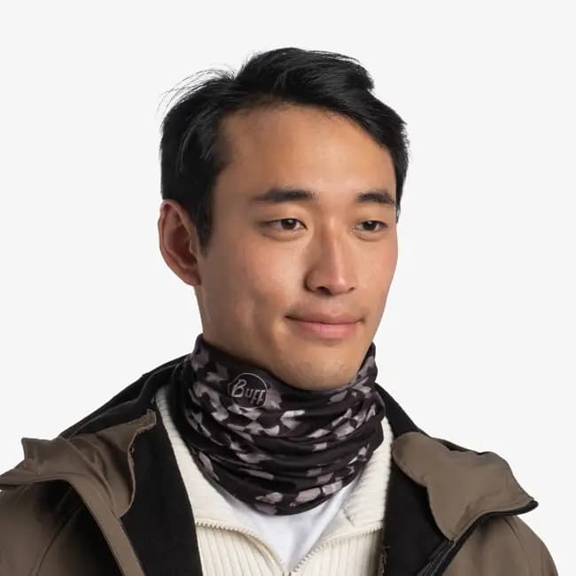 دستمال سر باف Buff Original EcoStretch Neckwear Dramak Black — تصویر ۲