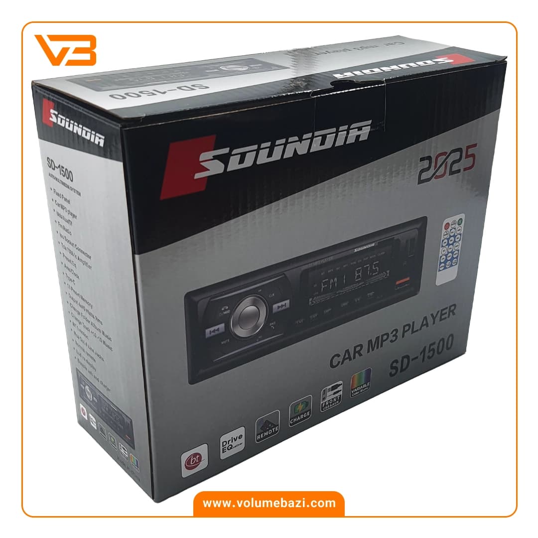 پخش کننده خودرو ساندیا مدل SD-1500 — تصویر ۵