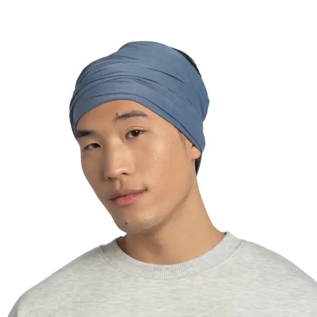 دستمال سر باف Buff Original EcoStretch Neckwear Solid Water — تصویر ۳
