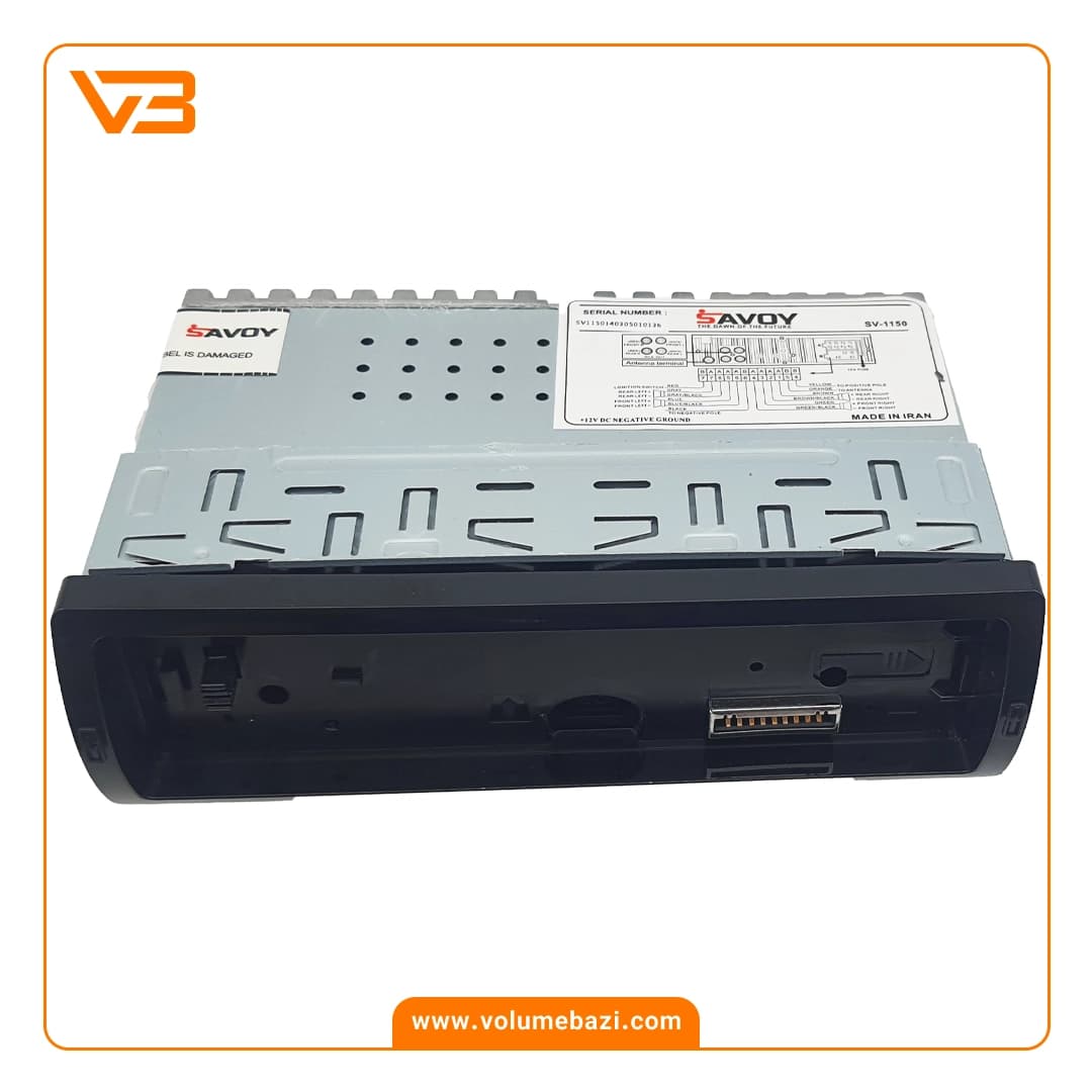 پخش کننده خودرو ساووی مدل SV-1110 — تصویر ۳