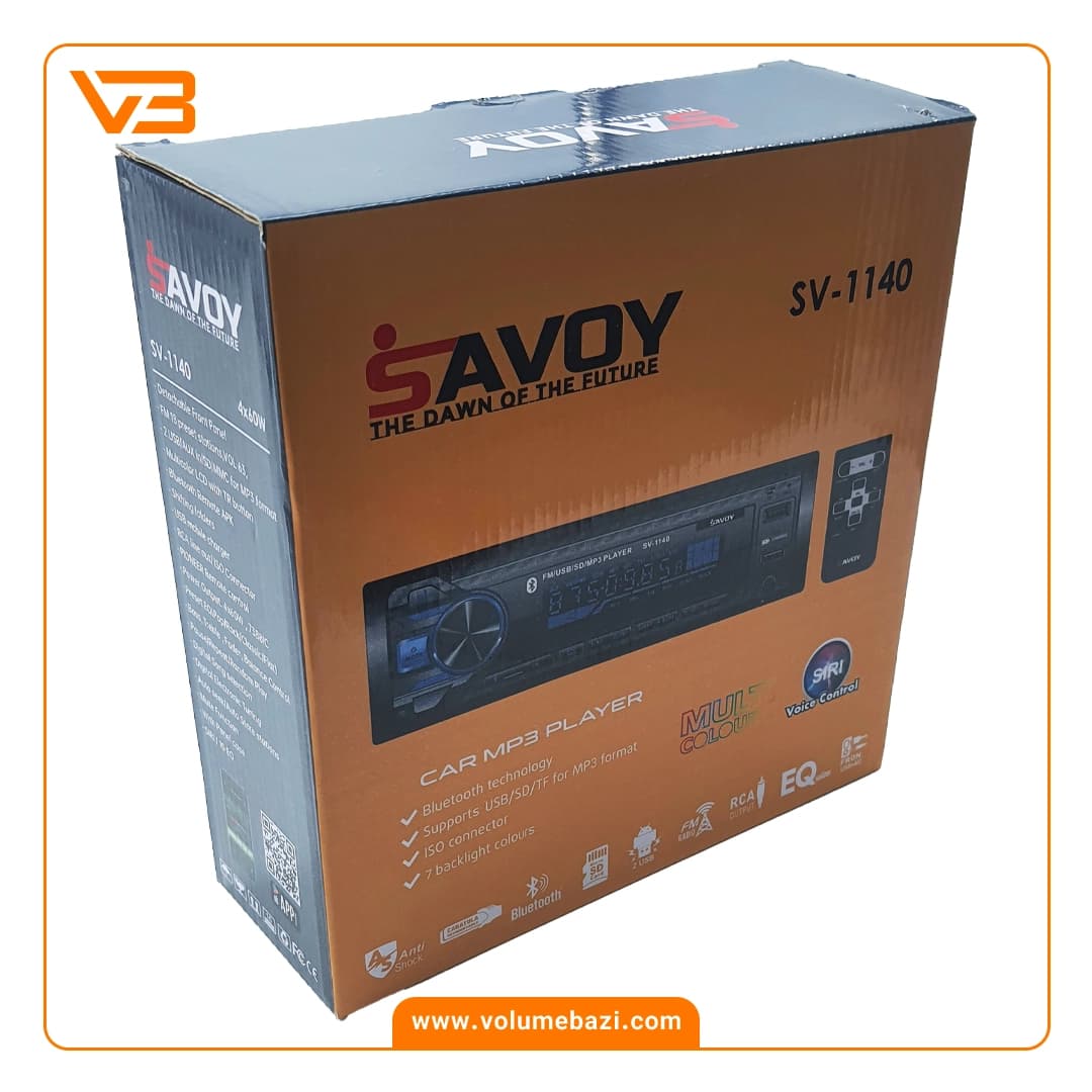 پخش کننده خودرو ساووی مدل SV-1140 — تصویر ۵
