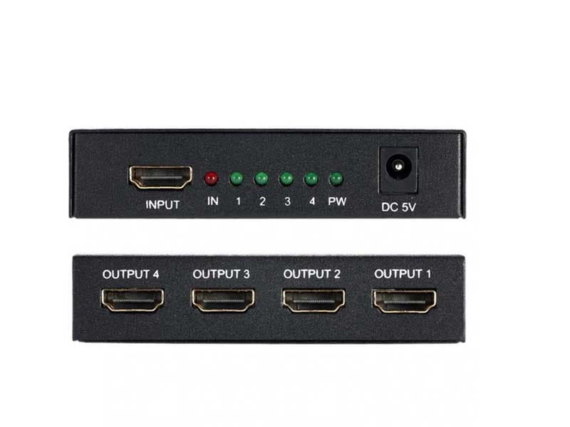 اسپلیتر ۱ به ۴ HDMI Splitter